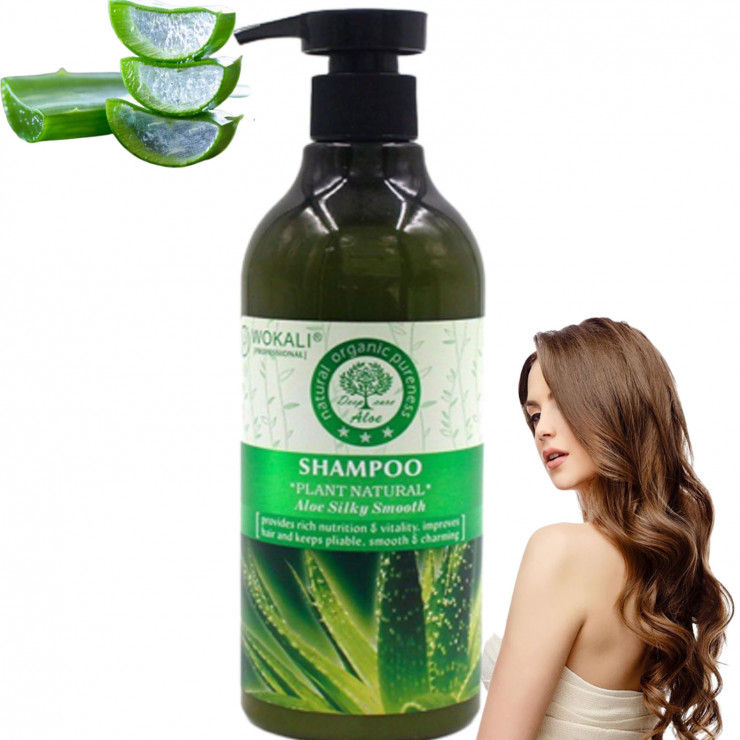 Sampon Plant Natural ALOE Wokali 550ml