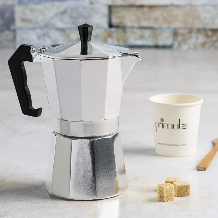 Ibric de cafea tip gheizer, 6 cani — fotografia 3