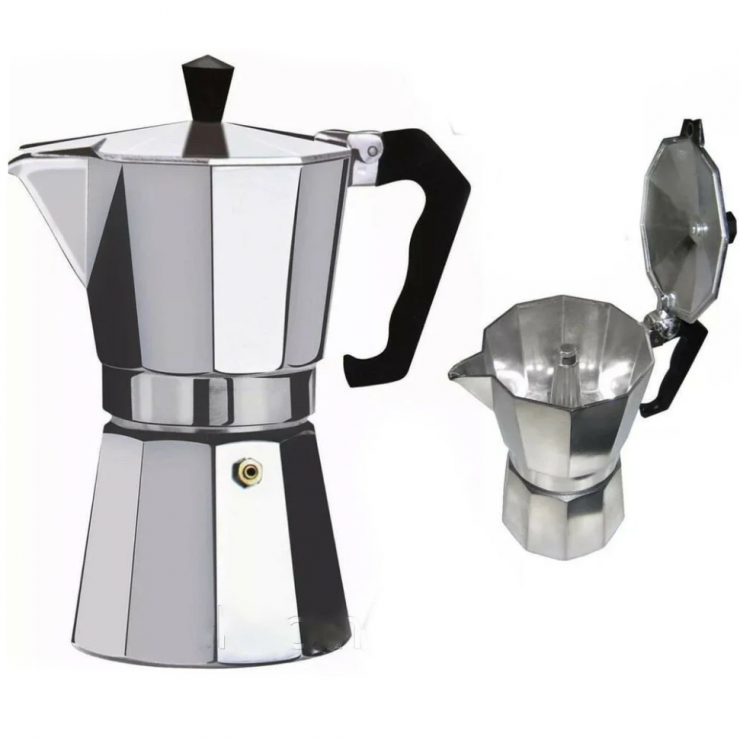 Ibric de cafea tip gheizer, 6 cani