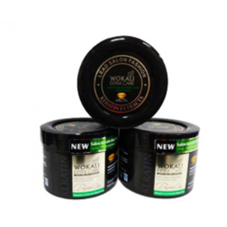 Mască de par Wokali Keratin 500g Moisture Intense