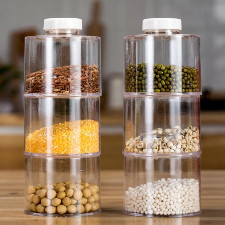 Borcanase pentru condimente Spice Tower 6buc
