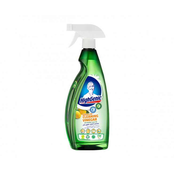 Sirkelim Lemon HighGenic solutie de curatare cu otet 750ml — fotografia 2