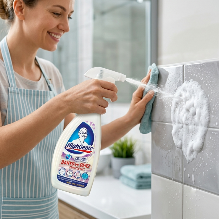 Solutie de curatare baie Banyo / Bathroom HighGenic 750ml — fotografia 3
