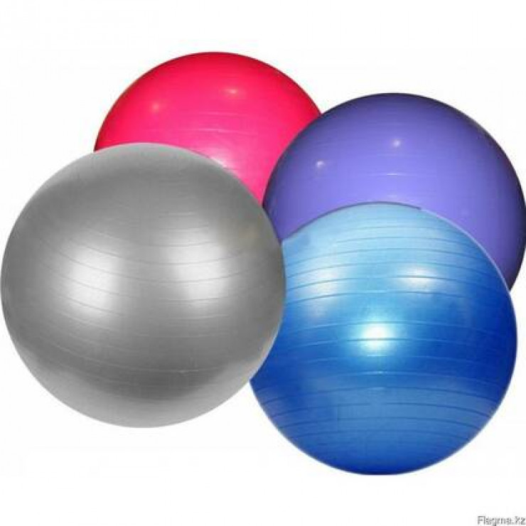 Minge sport (fitball) 65cm cu pompa — fotografia 3