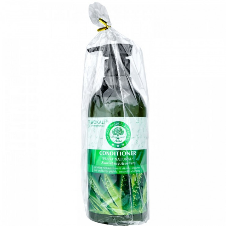 Balsam pentru par Plant Natural Wokali Aloe 550ml — fotografia 3