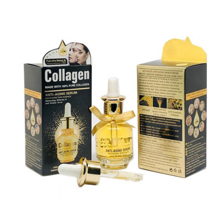 Ser pentru față Wokali / Collagen Anti-aging serum / 40ml — fotografia 5