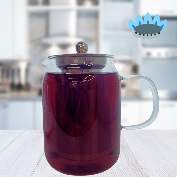 Ceainic din sticla Youte 800ml