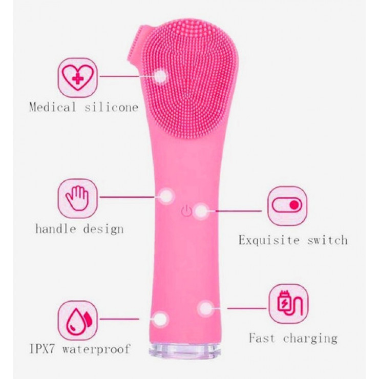 Peria de curățare facială din silicon LSM-616 Cleanser — fotografia 5