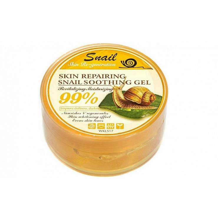 Gel Wokali Skin Repairing Snail Soothing Gel 99%