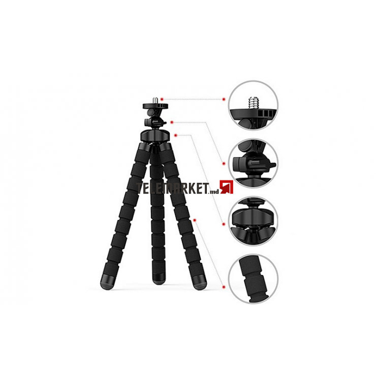 Suport pentru telefon - tripod EZRA 32cm — fotografia 4