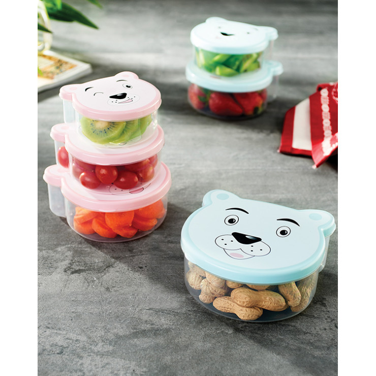 Caserole Gondol Panda set 4buc (g680)