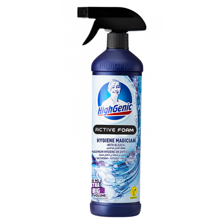 Spuma de curatare si dezinfectare HYJIEN SIHIRBAZI HighGenic 750ml