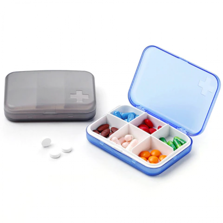 Organizator pastile, 6 zile (6х8,5см)