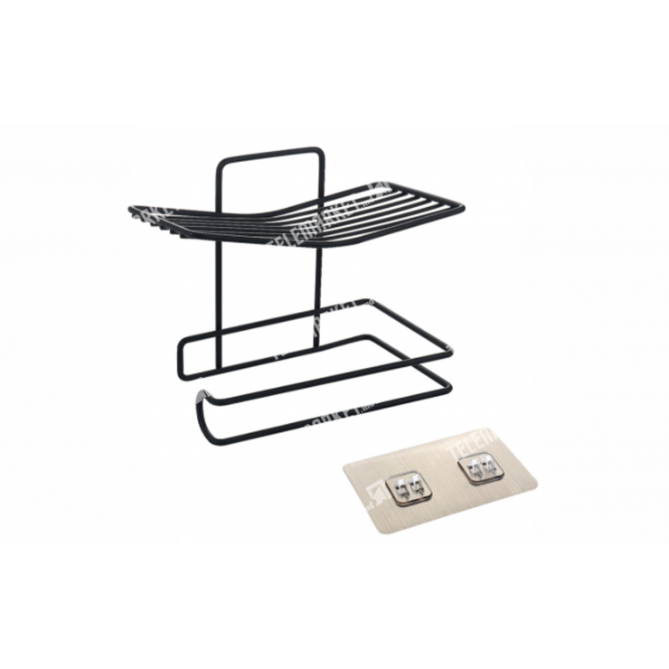 Polita universala metal Black 18*14*9cm — fotografia 3