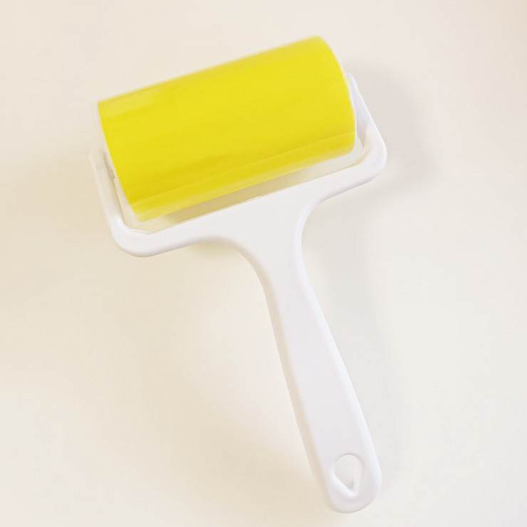 Rola pentru curatarea hainelor cu silicon — fotografia 3