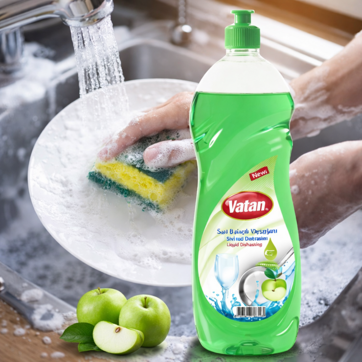 Solutie pentru vesela Apple Vatan 750ml
