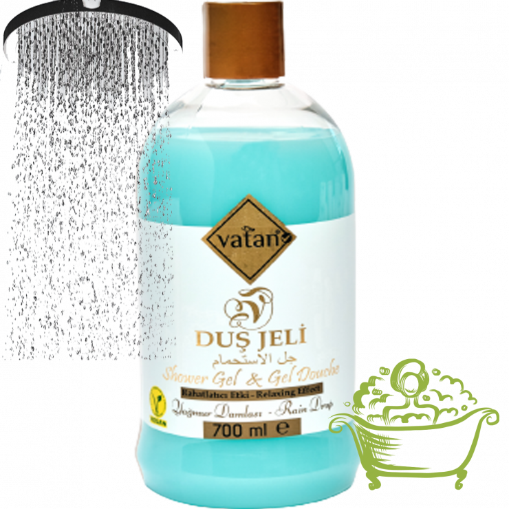 Gel de dus Rain Drop Vatan 700ml(K.60)