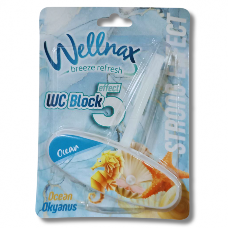Sapun pentru vasul de toaleta Wellnax Ocean 5 Effect 50gr