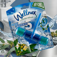 Sapun pentru vasul de toaleta 5 Blue Hygiene Wellnax Eucaliptus 50g gel
