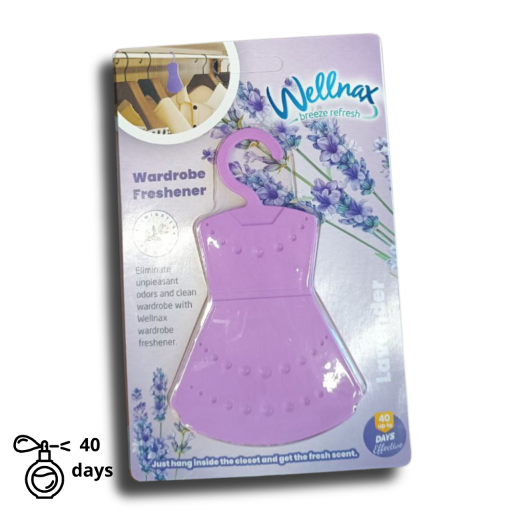 Odorizant - dulapuri Wellnax Dushler Bahcesi Lavander 20g — fotografia 2