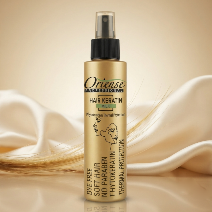 Protectie termica pentru par Keratin ORIENSE 100 ml