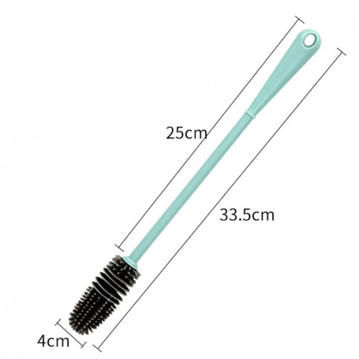 Perie din silicon pentru sticle