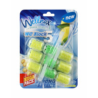 Sapun pentru vasul de toaleta Wellnax (Lemon) 3x57 g
