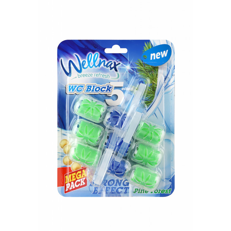 Sapun pentru vasul de toaleta Wellnax (Pine) 3x57 g
