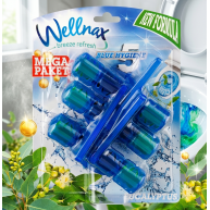 Sapun pentru vasul de toaleta Blue Water Eucaliptus 3x50g Wellnax