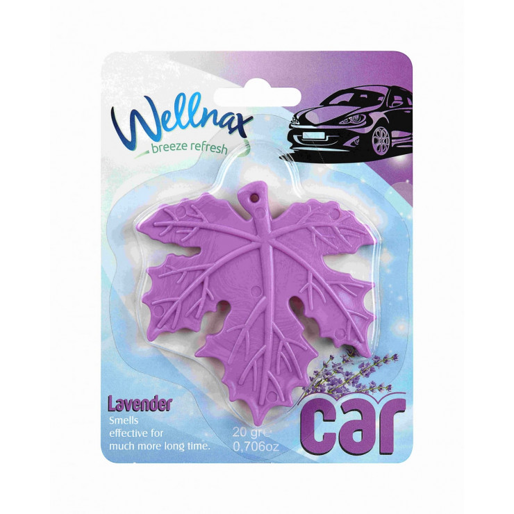 Odorizant auto Wellnax/frunza/Lavender 20g