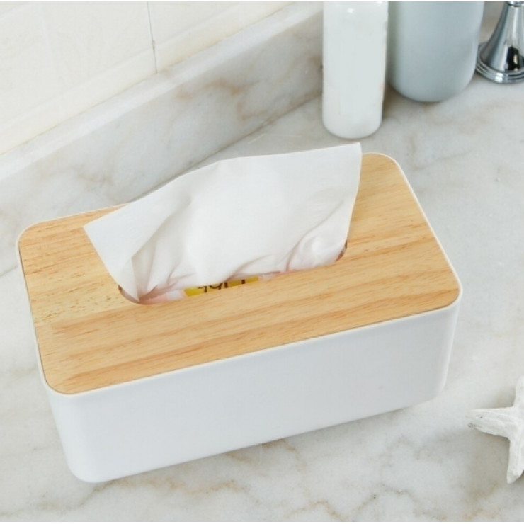 Organizator pentru servetele capac bambus