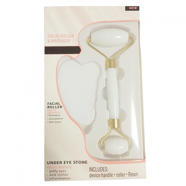 Set roller pentru masajul fetei Gua Sha MasagBR — fotografia 5