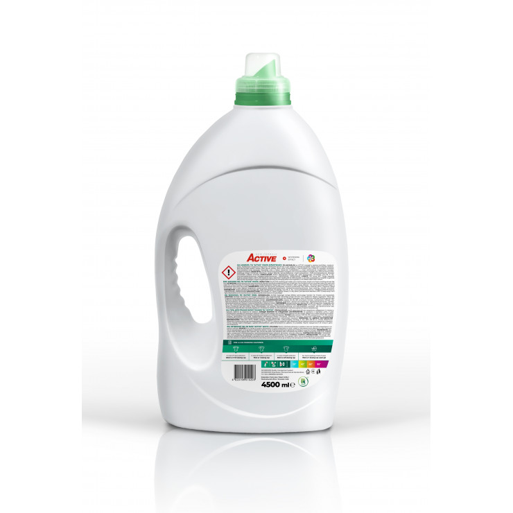 Detergent lichid Active White (rufe albe) 4,5Lit — fotografia 2