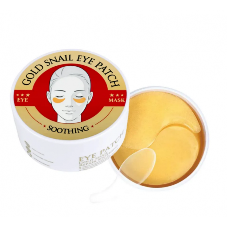 Plasturi hidrogel pentru ochi cu mucina de melc, 60buc Wokali Eye Patch