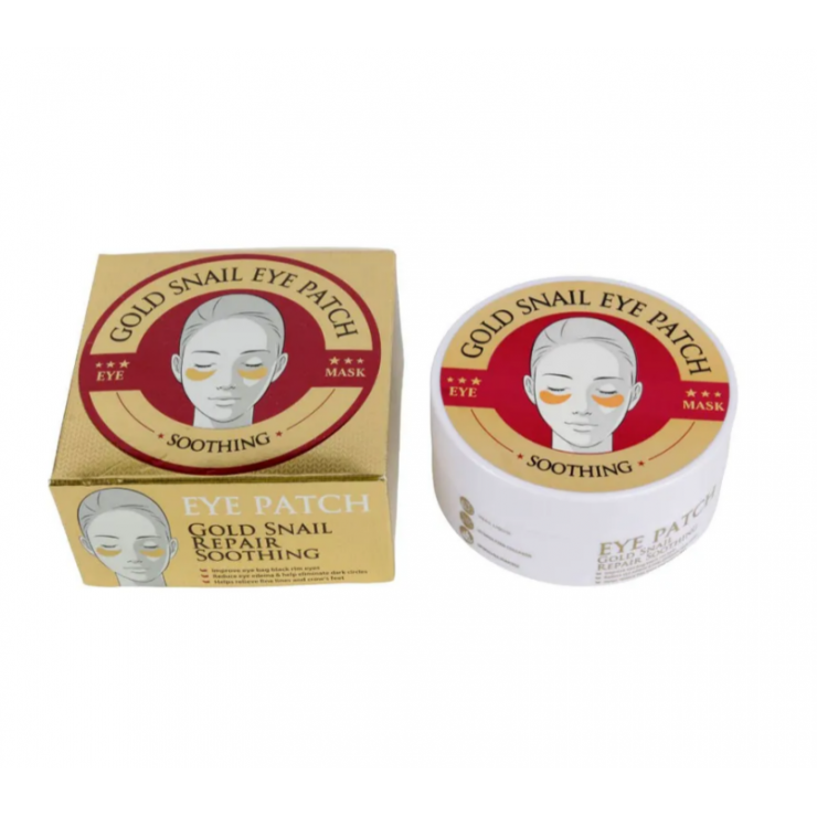 Plasturi hidrogel pentru ochi cu mucina de melc, 60buc Wokali Eye Patch — fotografia 2