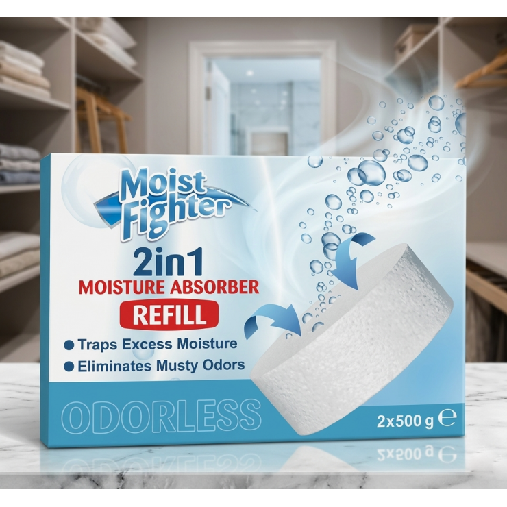 Absorbant umiditate (rezerva) 2*500g Wellnax Air Dryer