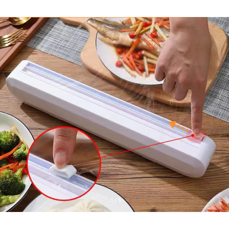 Dispenser folie alimentara stretch + cutit Beatiful appearance