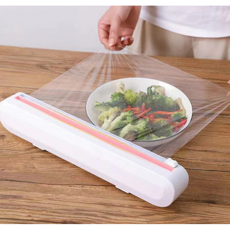 Dispenser folie alimentara stretch + cutit Beatiful appearance — fotografia 3