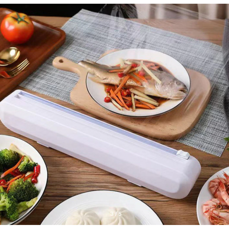 Dispenser folie alimentara stretch + cutit Beatiful appearance — fotografia 4