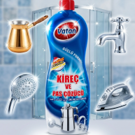 Solutie anti calcar si anti rugina Kirec Ve Pas Cozucu VATAN 1Lit