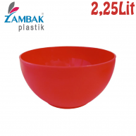 Bol plastic 2,25L Zambak