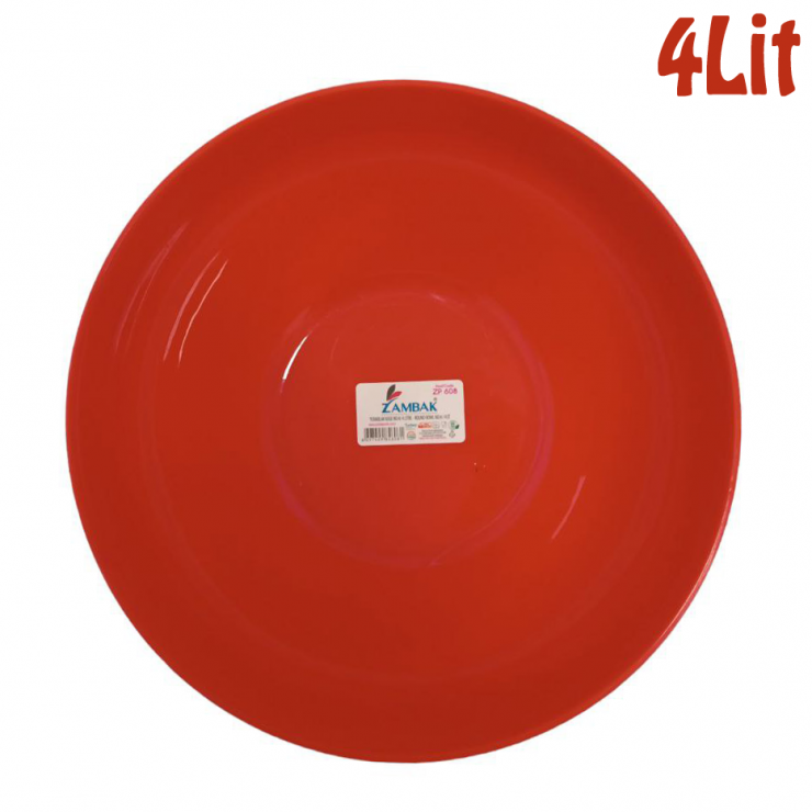 Bol plastic 4L Zambak