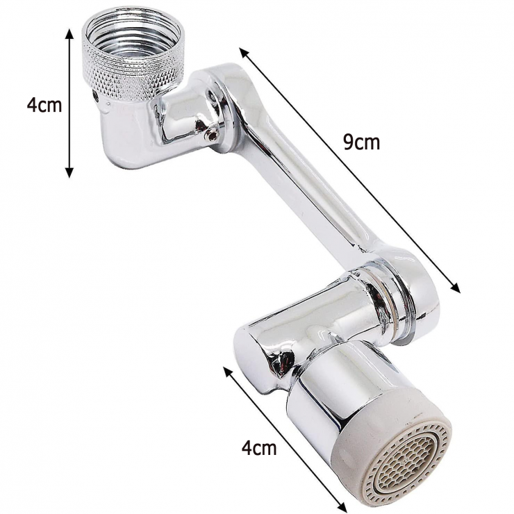 Duza pentru robinet - aerator flexibil pentru robinet 360 — fotografia 3