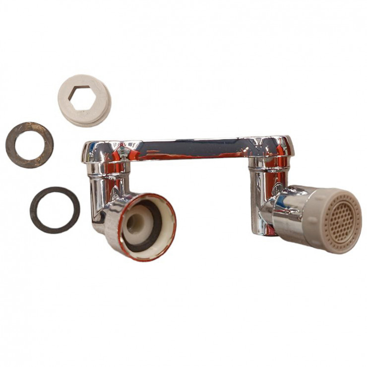 Duza pentru robinet - aerator flexibil pentru robinet 360 — fotografia 2