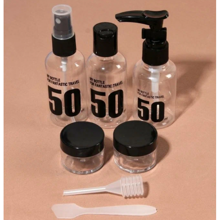 Set recipiente pentru calatorii HR 7buc