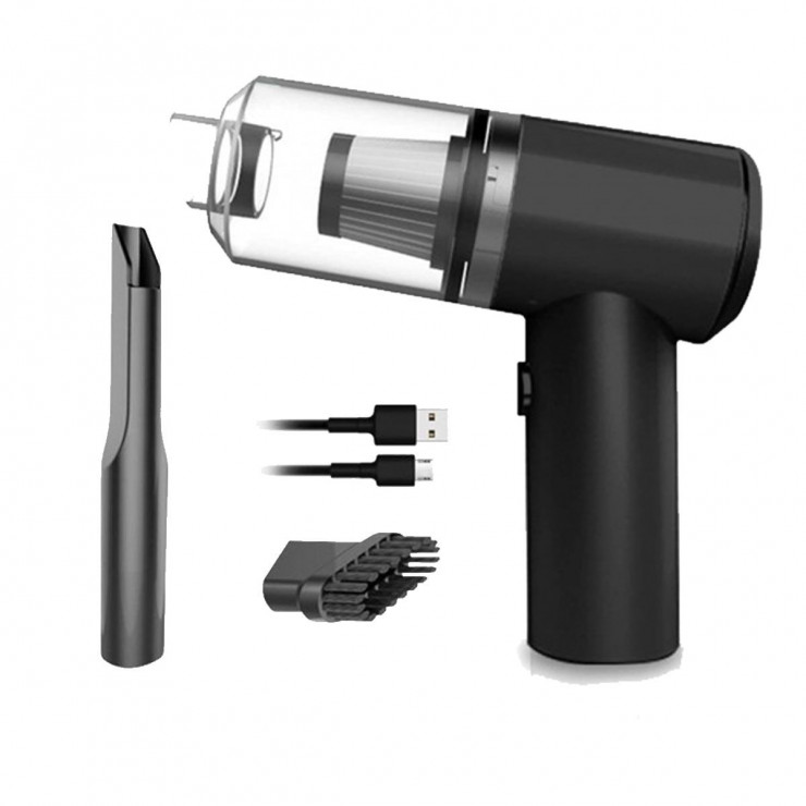 Mini aspirator pentru automobil si casa — fotografia 4