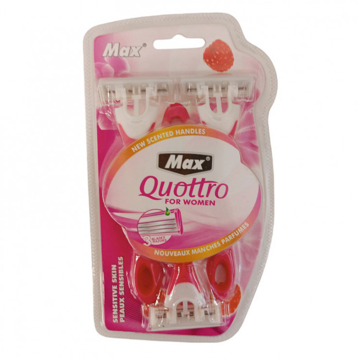 Aparat de ras p/u femei Max Quottro 3buc