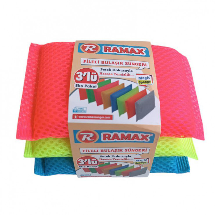 Burete universale fibra RAMAX 3 buc