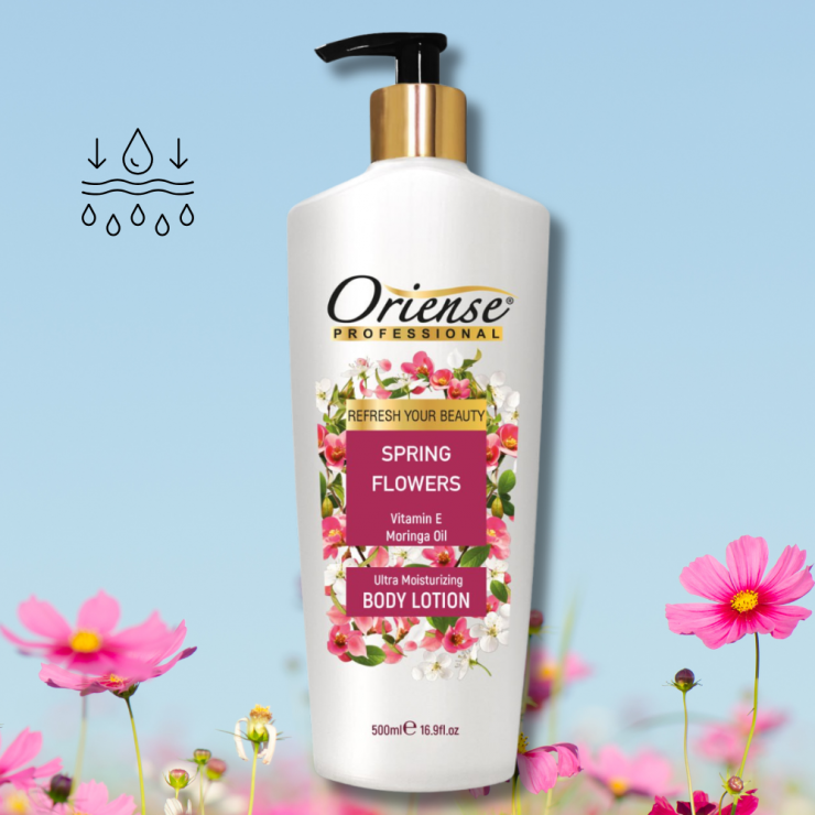 Lotiune de corp Spring Flowers ORIENSE 500ml