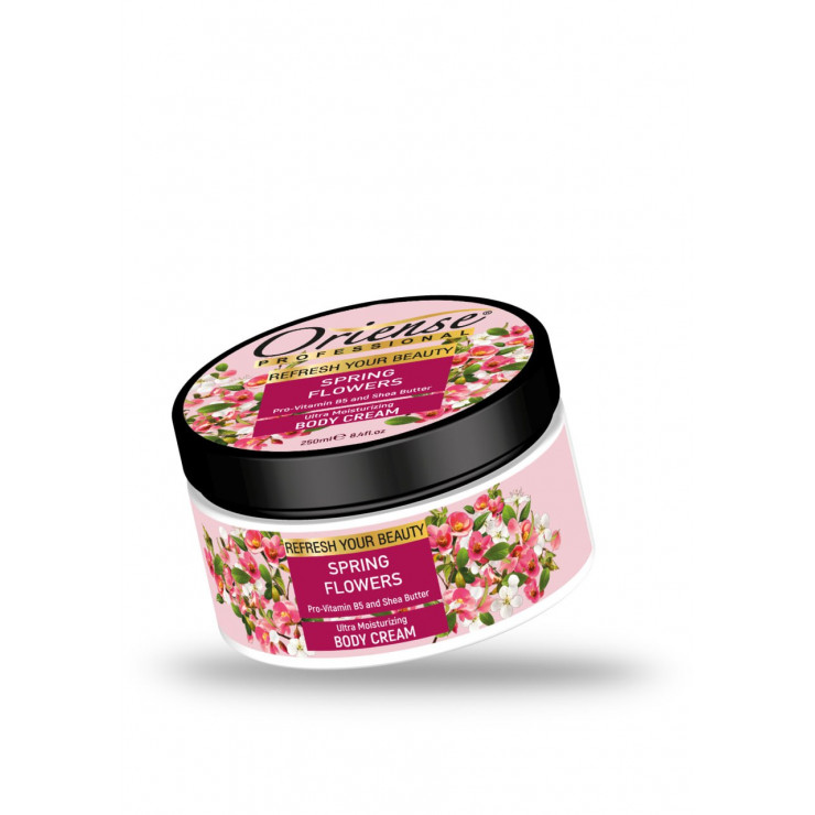 Crema de corp Spring Flower ORIENSE 250ml